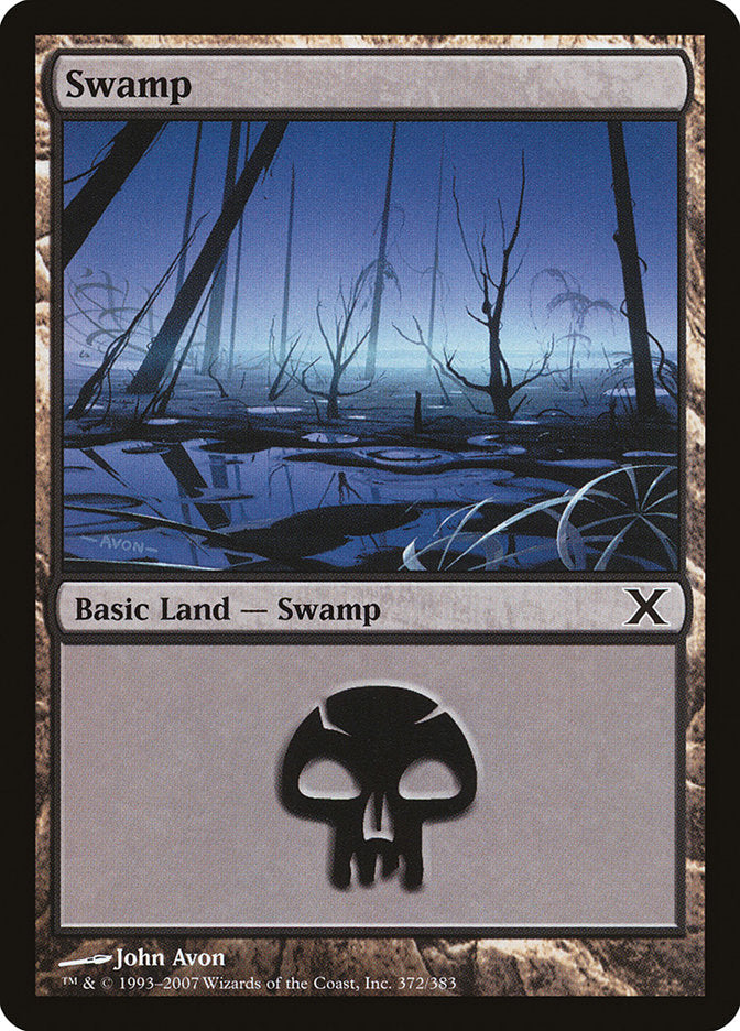 Swamp (372) [Tenth Edition] | GnG Games