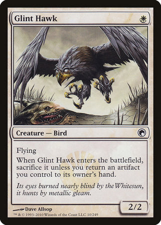 Glint Hawk [Scars of Mirrodin] | GnG Games