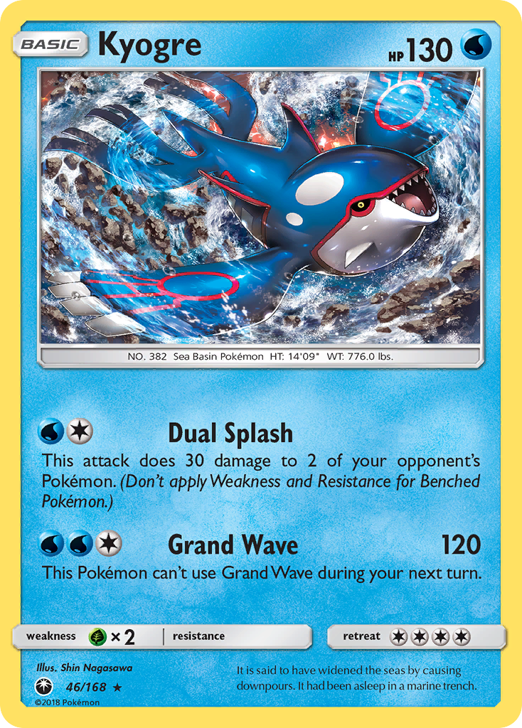 Kyogre (46/168) [Sun & Moon: Celestial Storm] | GnG Games