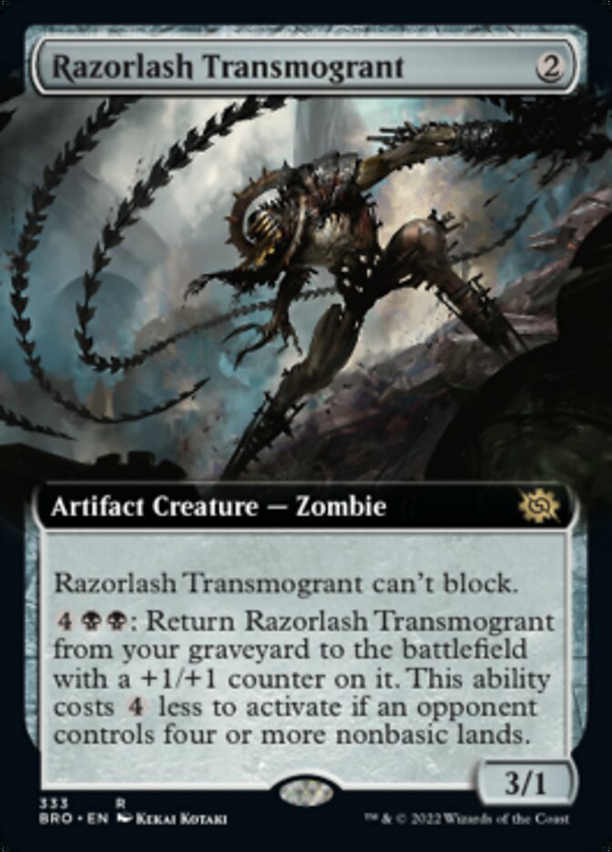 Razorlash Transmogrant (Extended Art) [The Brothers' War] | GnG Games