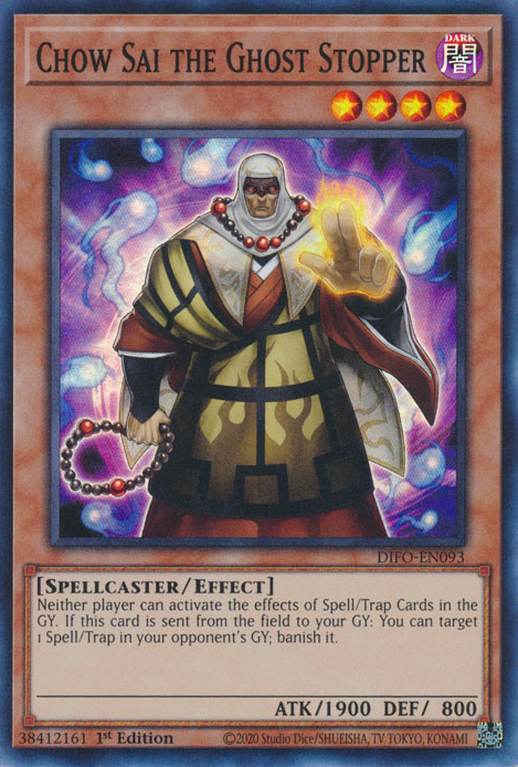 Chow Sai the Ghost Stopper [DIFO-EN093] Super Rare | GnG Games