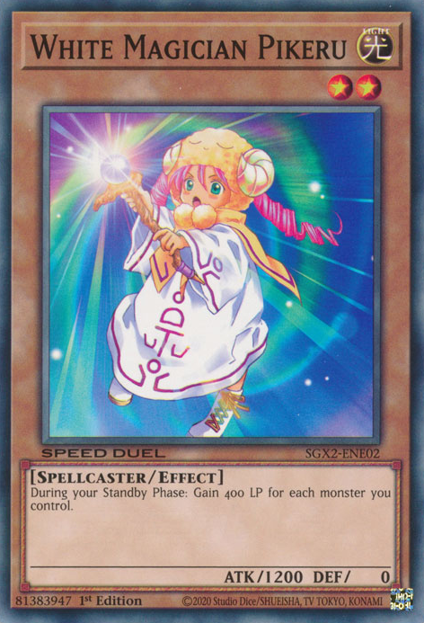 White Magician Pikeru [SGX2-ENE02] Common | GnG Games