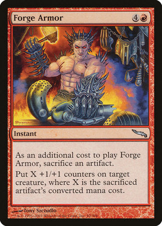 Forge Armor [Mirrodin] | GnG Games