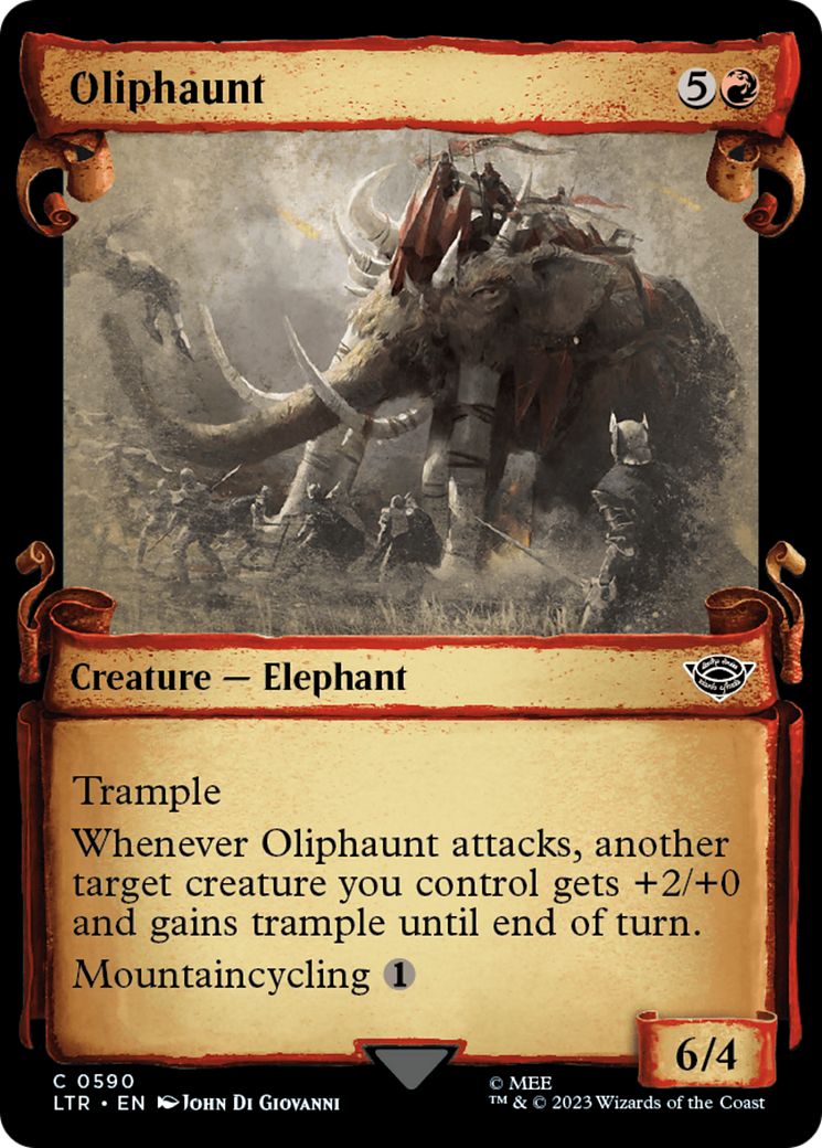 Oliphaunt [The Lord of the Rings: Tales of Middle-Earth Showcase Scrolls] | GnG Games