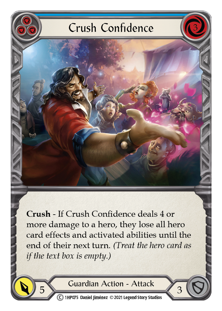 Crush Confidence (Blue) [1HP075] | GnG Games