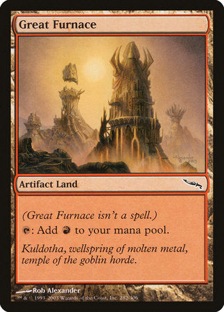 Great Furnace [Mirrodin] | GnG Games