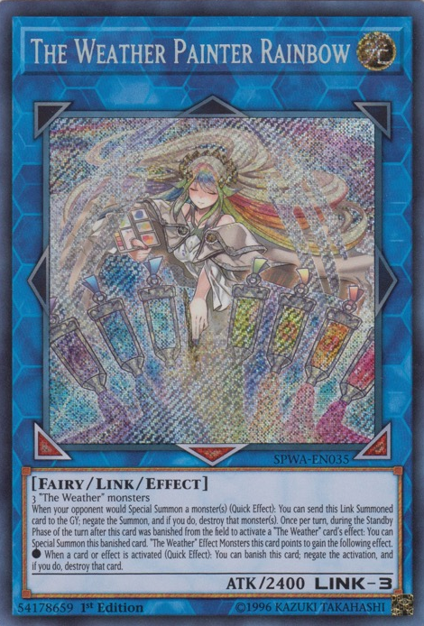 The Weather Painter Rainbow [SPWA-EN035] Secret Rare | GnG Games