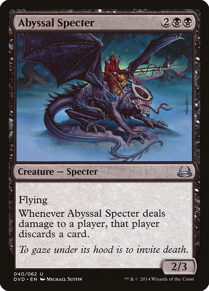 Abyssal Specter (Divine vs. Demonic) [Duel Decks Anthology] | GnG Games