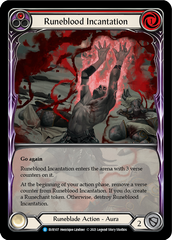 Runeblood Incantation (Red) [EVR107] (Everfest)  1st Edition Extended Art Rainbow Foil | GnG Games