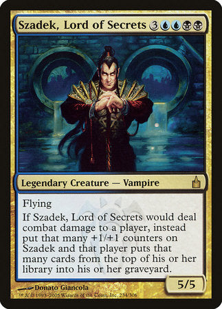 Szadek, Lord of Secrets [Ravnica: City of Guilds] | GnG Games