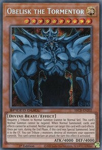 Obelisk the Tormentor [SBCB-EN202] Secret Rare | GnG Games