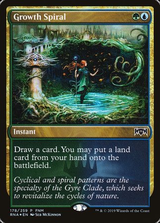 Growth Spiral [Ravnica Allegiance Promos] | GnG Games