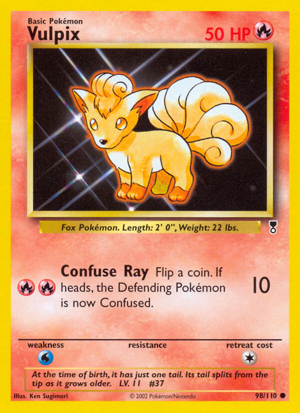 Vulpix (98/110) [Legendary Collection] | GnG Games