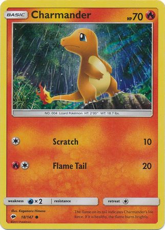 Charmander (18/147) (Premium Collection Promo) [Sun & Moon: Burning Shadows] | GnG Games