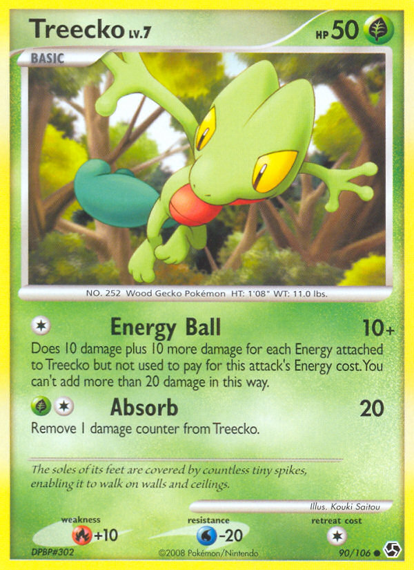 Treecko (90/106) [Diamond & Pearl: Great Encounters] | GnG Games