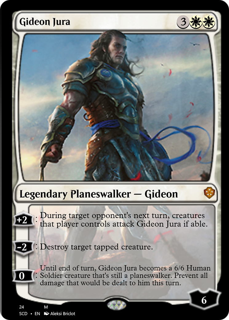 Gideon Jura [Starter Commander Decks] | GnG Games