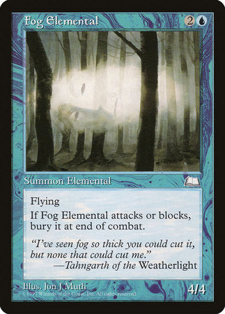 Fog Elemental [Weatherlight] | GnG Games