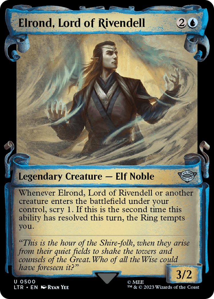 Elrond, Lord of Rivendell [The Lord of the Rings: Tales of Middle-Earth Showcase Scrolls] | GnG Games