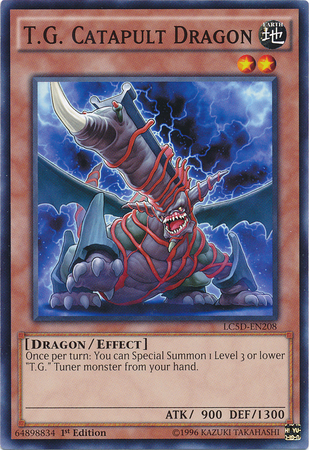 T.G. Catapult Dragon [LC5D-EN208] Common | GnG Games