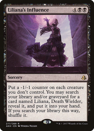 Liliana's Influence [Amonkhet] | GnG Games