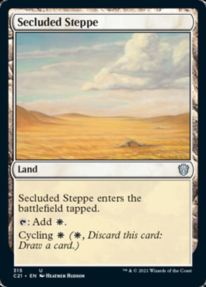 Secluded Steppe [Commander 2021] | GnG Games
