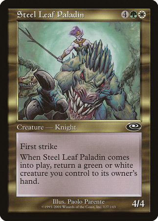 Steel Leaf Paladin [Planeshift] | GnG Games