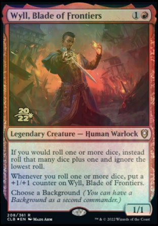 Wyll, Blade of Frontiers [Commander Legends: Battle for Baldur's Gate Prerelease Promos] | GnG Games