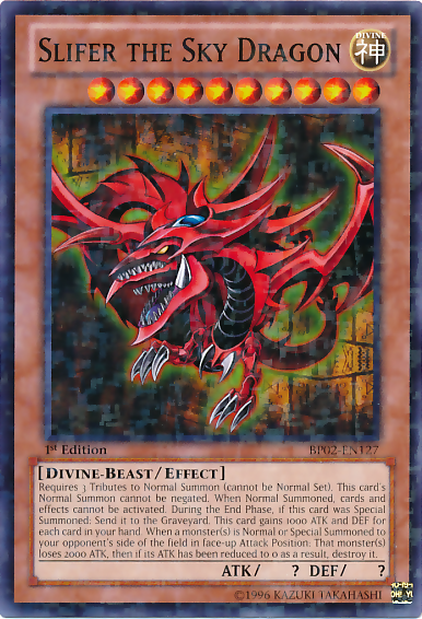 Slifer the Sky Dragon [BP02-EN127] Mosaic Rare | GnG Games