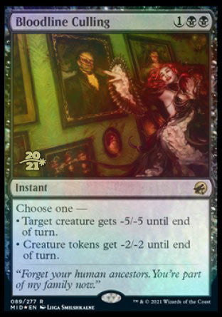 Bloodline Culling [Innistrad: Midnight Hunt Prerelease Promos] | GnG Games