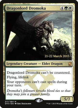 Dragonlord Dromoka [Dragons of Tarkir Promos] | GnG Games