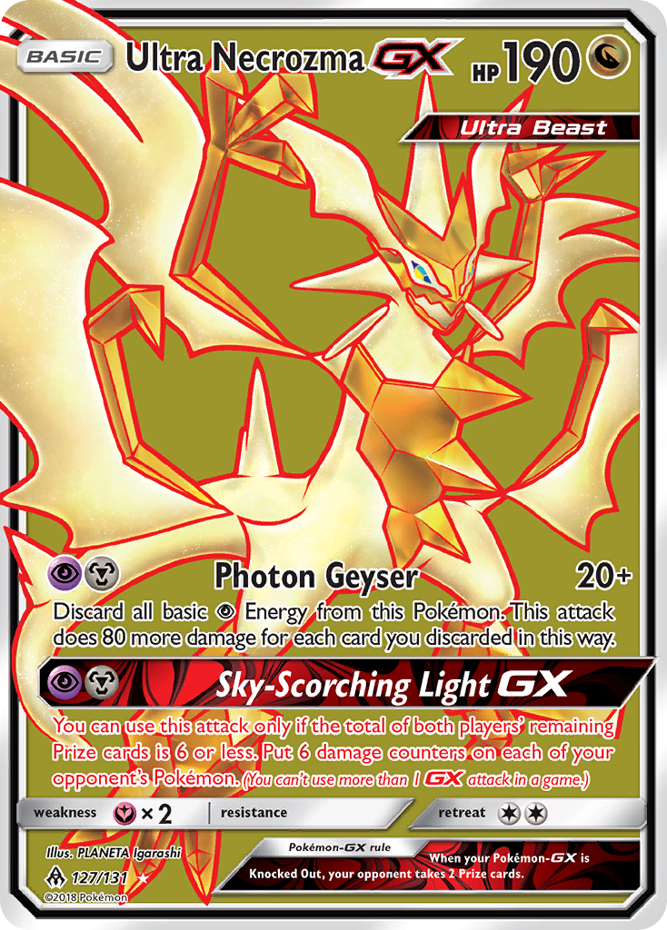 Ultra Necrozma GX (127/131) [Sun & Moon: Forbidden Light] | GnG Games