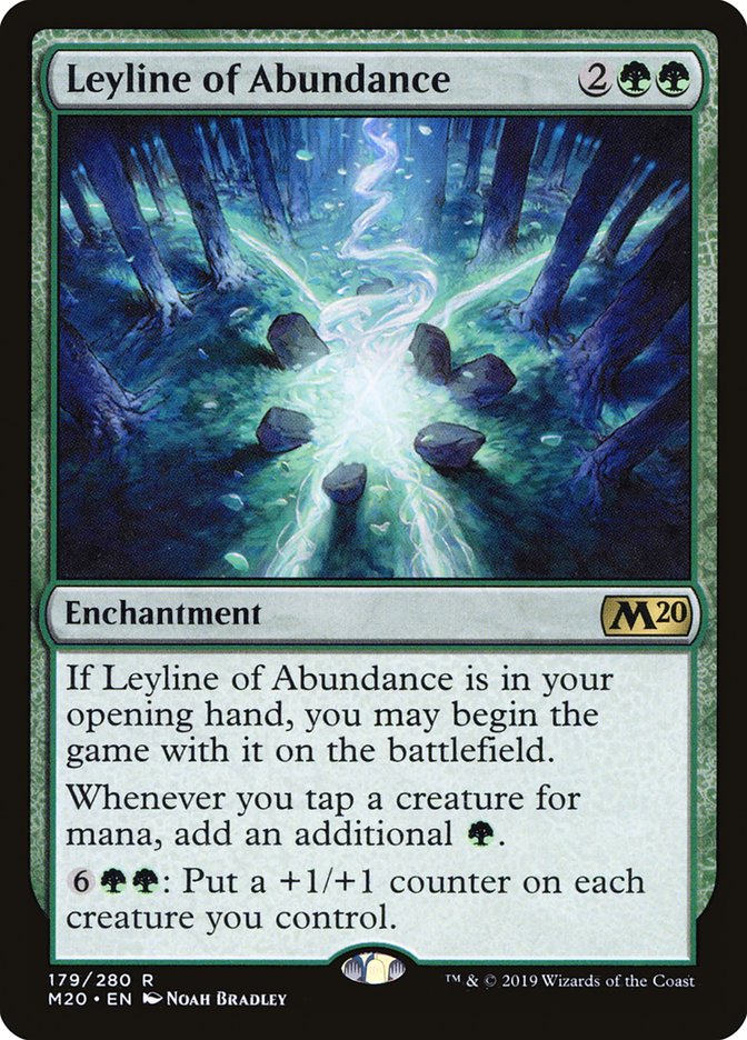 Leyline of Abundance [Core Set 2020] | GnG Games