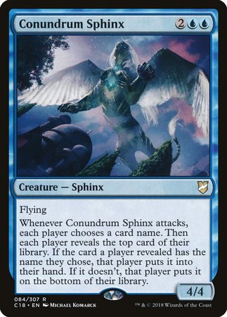 Conundrum Sphinx [Commander 2018] | GnG Games