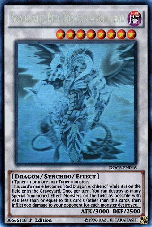 Scarlight Red Dragon Archfiend (Ghost) [DOCS-EN046] Ghost Rare | GnG Games