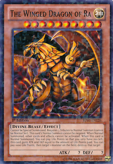 The Winged Dragon of Ra [BP02-EN126] Mosaic Rare | GnG Games