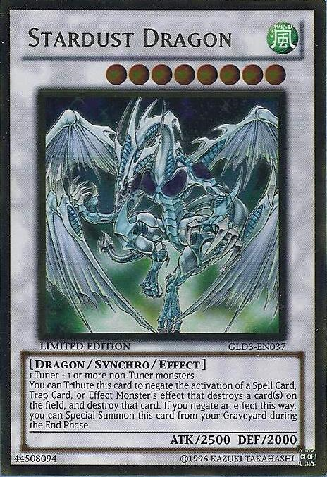 Stardust Dragon [GLD3-EN037] Gold Rare | GnG Games