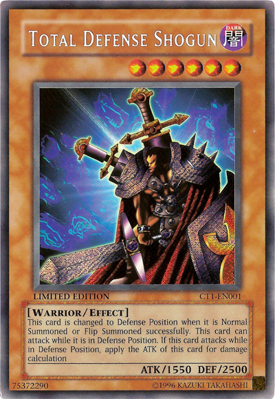 Total Defense Shogun [CT1-EN001] Secret Rare | GnG Games