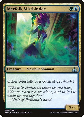 Merfolk Mistbinder [Rivals of Ixalan] | GnG Games