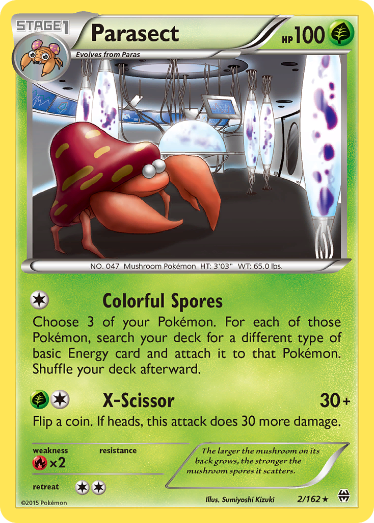 Parasect (2/162) [XY: BREAKthrough] | GnG Games