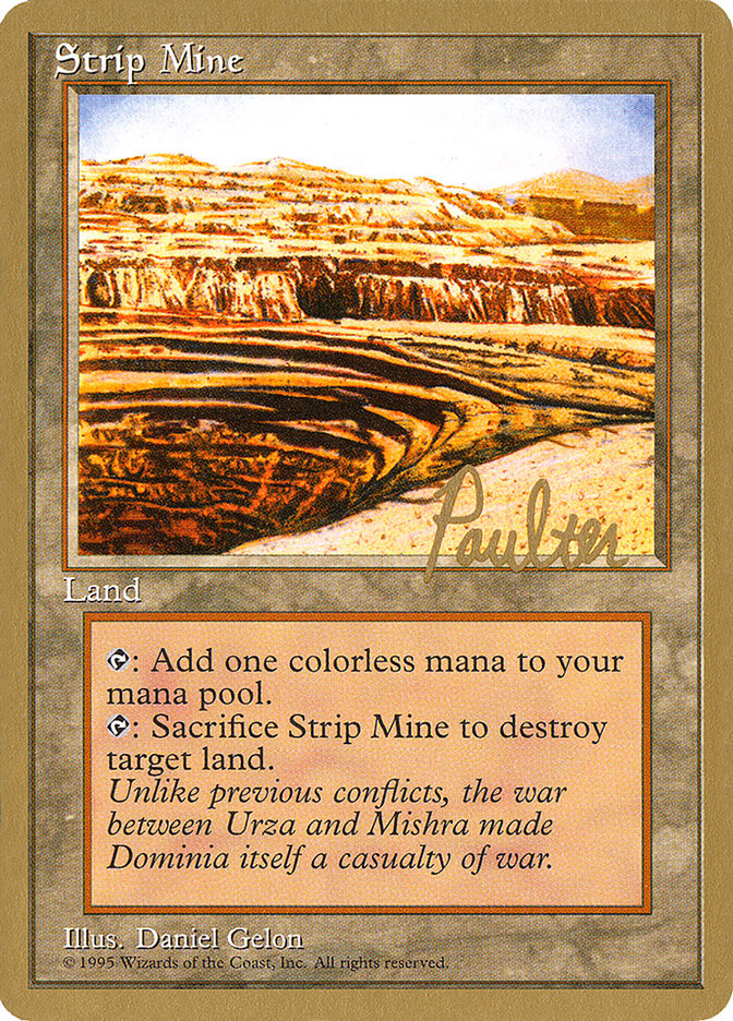 Strip Mine (Preston Poulter) [Pro Tour Collector Set] | GnG Games