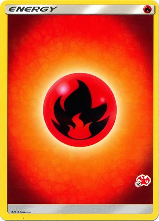 Fire Energy (Charizard Stamp #12) [Battle Academy 2020] | GnG Games