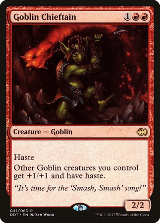 Goblin Chieftain [Duel Decks: Merfolk vs. Goblins] | GnG Games