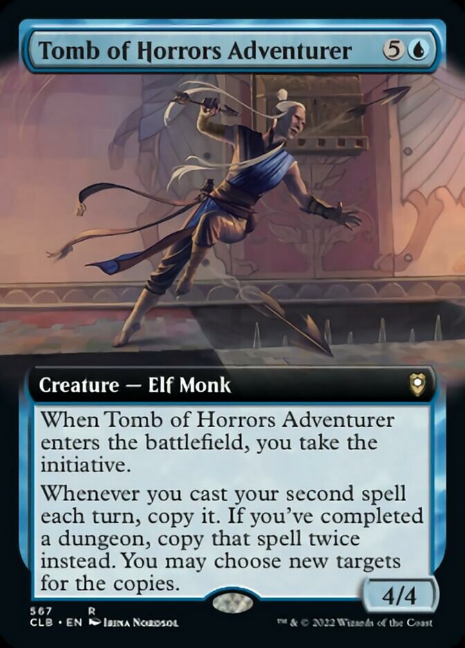 Tomb of Horrors Adventurer (Extended Art) [Commander Legends: Battle for Baldur's Gate] | GnG Games