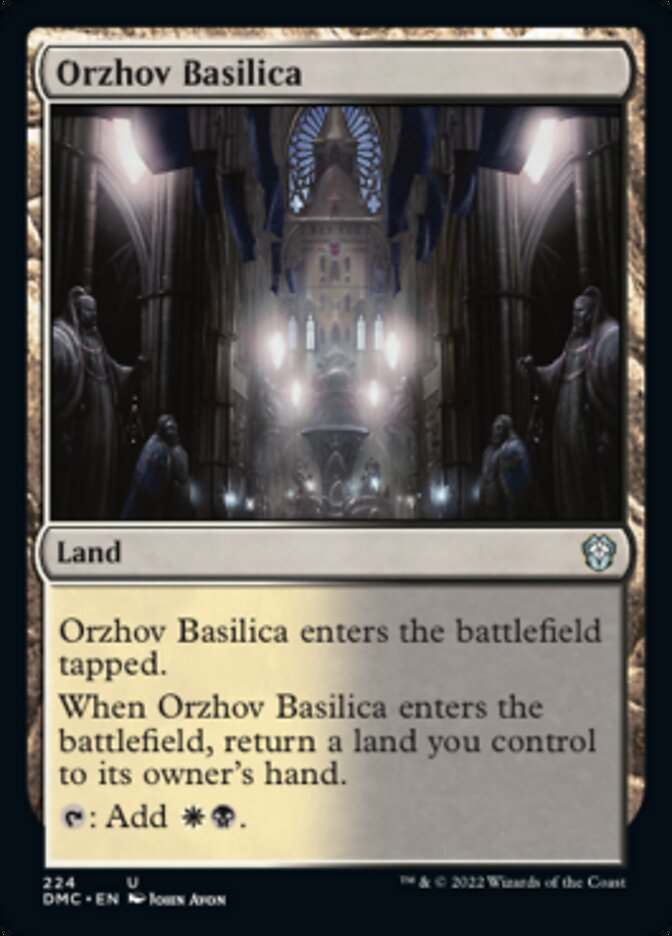 Orzhov Basilica [Dominaria United Commander] | GnG Games