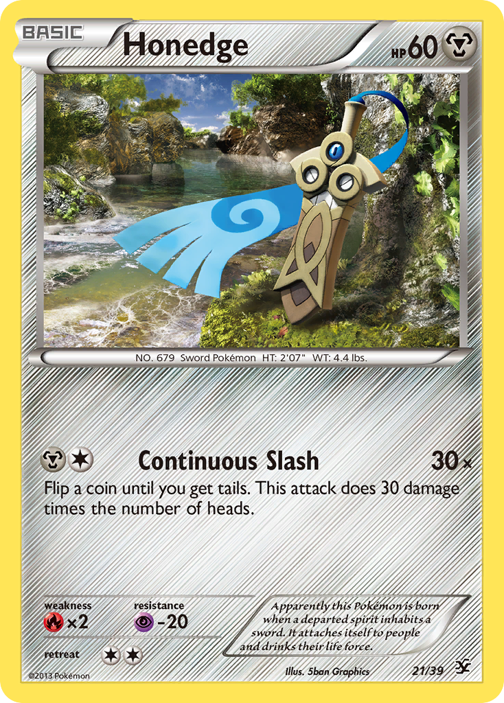 Honedge (21/39) [XY: Kalos Starter Set] | GnG Games