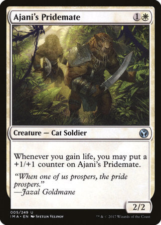 Ajani's Pridemate [Iconic Masters] | GnG Games