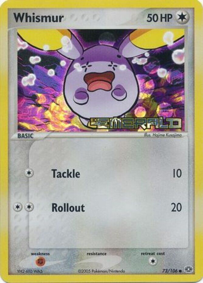 Whismur (73/106) (Stamped) [EX: Emerald] | GnG Games