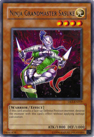 Ninja Grandmaster Sasuke [DR3-EN019] Rare | GnG Games