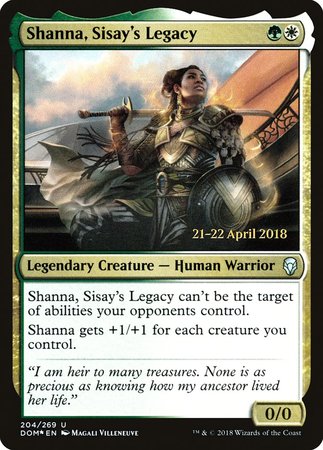 Shanna, Sisay's Legacy [Dominaria Promos] | GnG Games