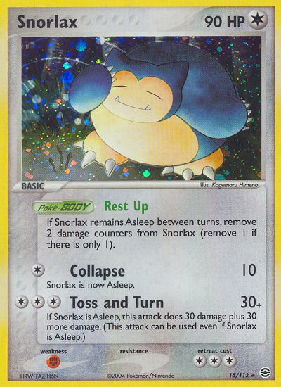 Snorlax (15/112) [EX: FireRed & LeafGreen] | GnG Games